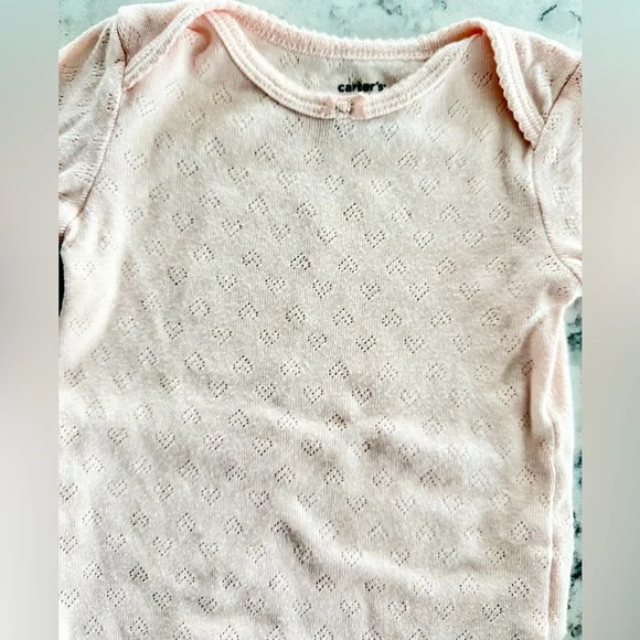 Baby Girl Carter’s bodysuit and jeans - Picture 3 of 9